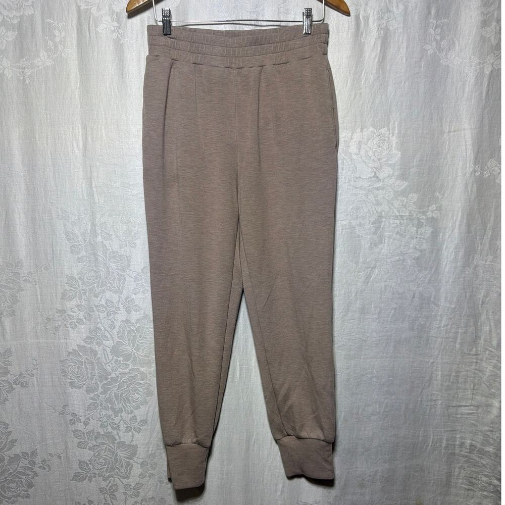 Varley Joggers Medium Sweatpants The Slim Cuff Pant DoubleSoft Taupe Marl